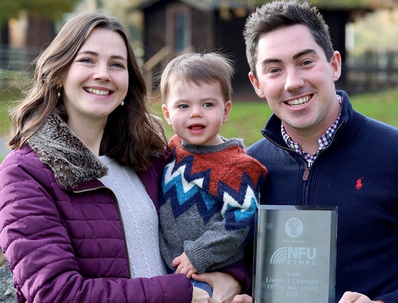 Ernie Richards with his family