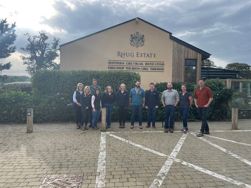 NFU Cymru Next Gen Group at The Rhug