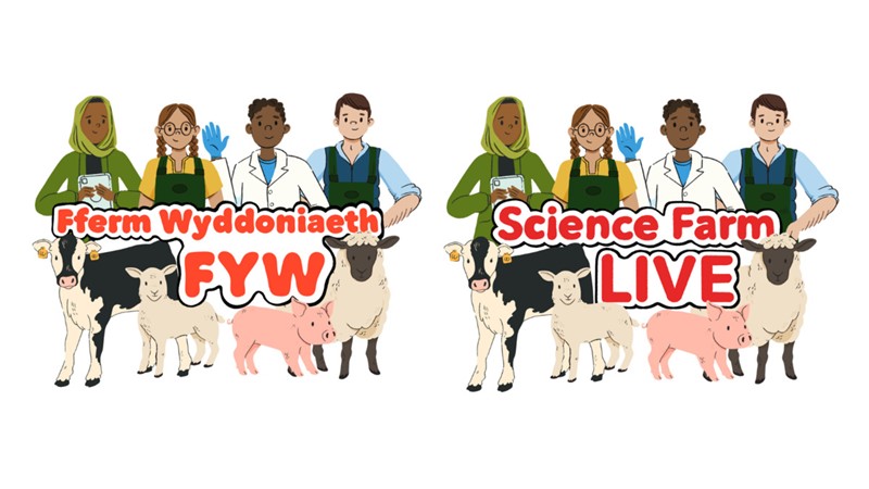 Logos of science farm live 