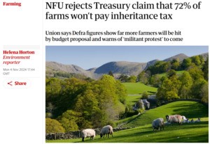 The Guardian NFU  rebuttal