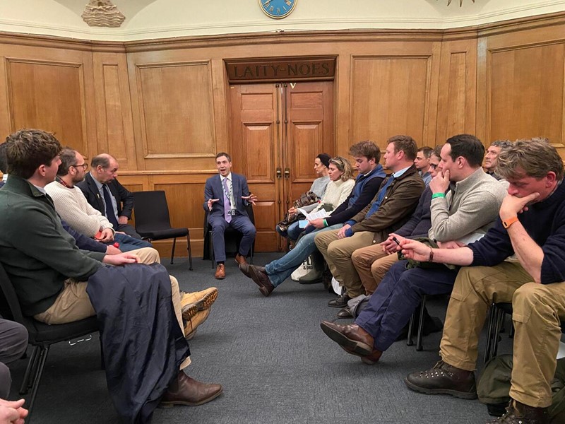 Adrian Ramsey MP with members