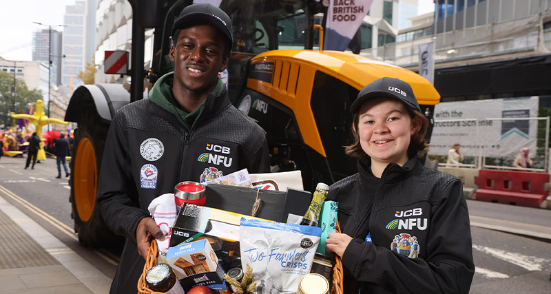 Young representatives from Surrey Docks farm