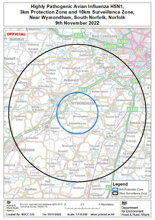 NFU AI case finder – find cases of avian influenza near you – NFUonline