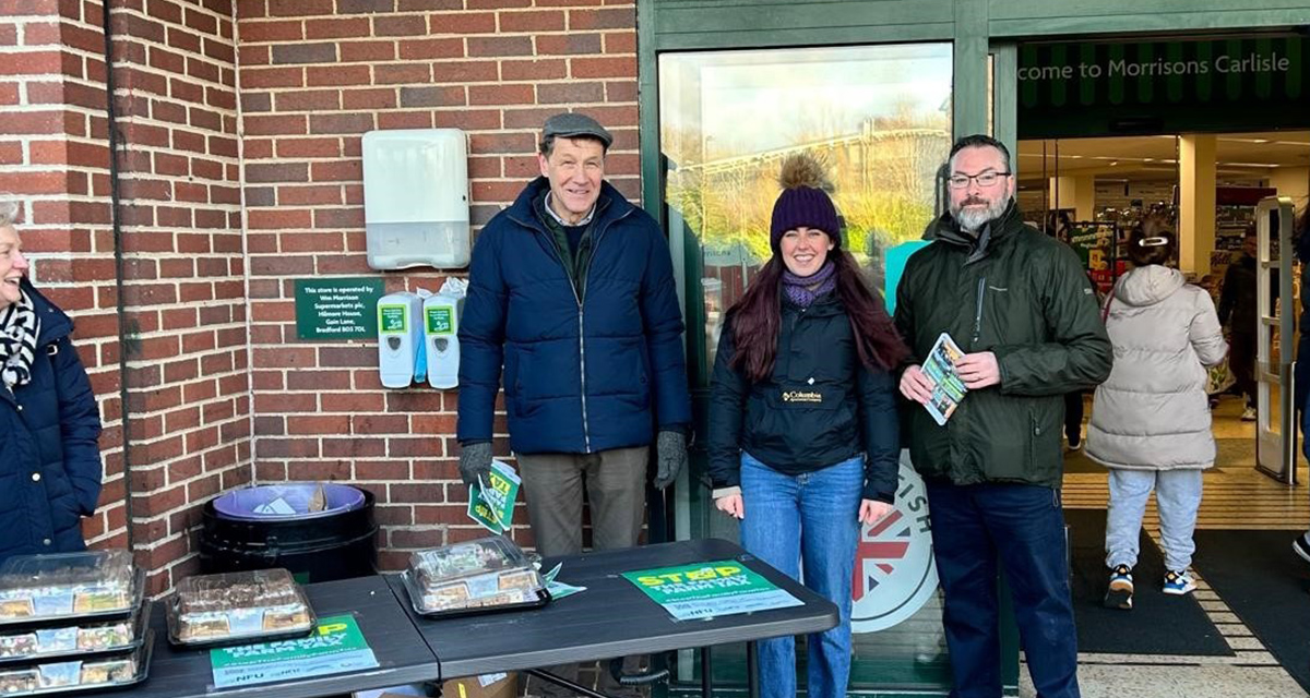 Members at Morrisons in Carlisle