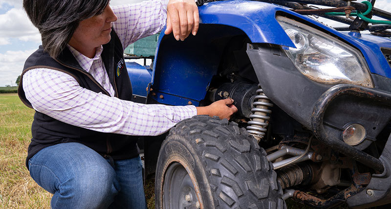 NFU Cymru Deputy President Abi Reader