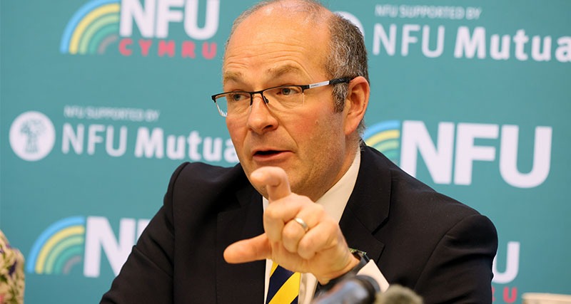 NFU President Tom Bradshaw